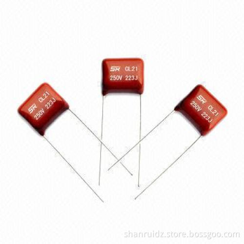 Metalized Polyester Film Capacitors, Small in Size, DC and Low-pulse Circuit